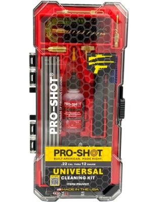 Pro-Shot Products Cleaning Kit Universal.22-12 Gauge -.26 Caliber