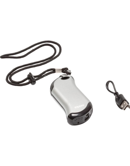 Zippo Heatbank 9S Pro Rechargeable Hand Warmer Silvr