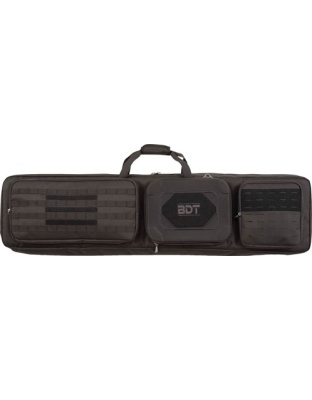 Bulldog 52" Double Suppressor Tactical Rifle Case Black