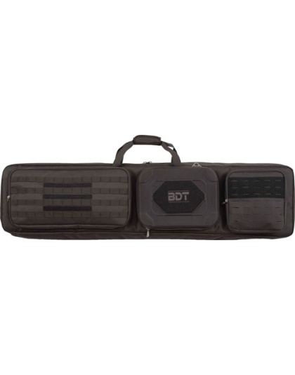 Bulldog 52" Double Suppressor Tactical Rifle Case Black