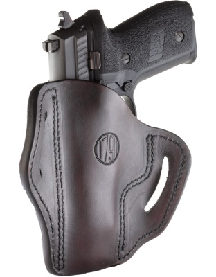 1791 Gunleather BH2.3 Belt Holtr Outside-the-Waistband Mult Fit Right-Hand 1911 5" with Rails Black