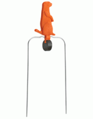 Champion Dura-Seal Target 7" Prairie Dog Spinner Orange