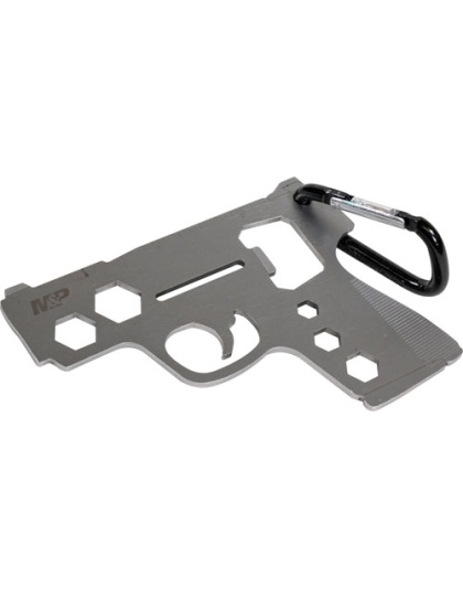Smith & Wesson M&P Pistol Novelty Multi-Tool Stainless Steel 13 Tools