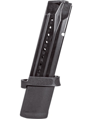 Smith & Wesson Magazine M&P9 23 Rounds with Adpter Black Aluminum