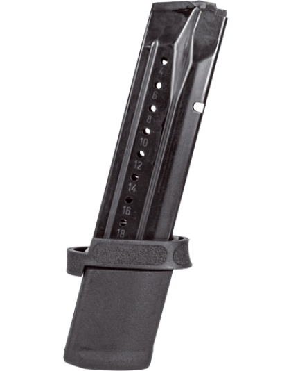 Smith & Wesson Magazine M&P9 23 Rounds with Adpter Black Aluminum