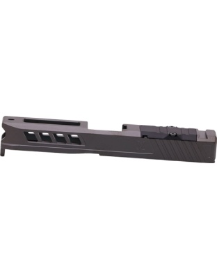 True Precision Ruger Rxm Slide with RMR Cut Black DLC