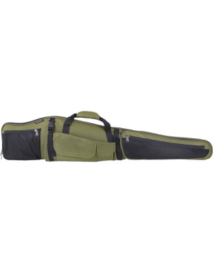 Bulldog Hunter Rifle Case Green with Black 48"