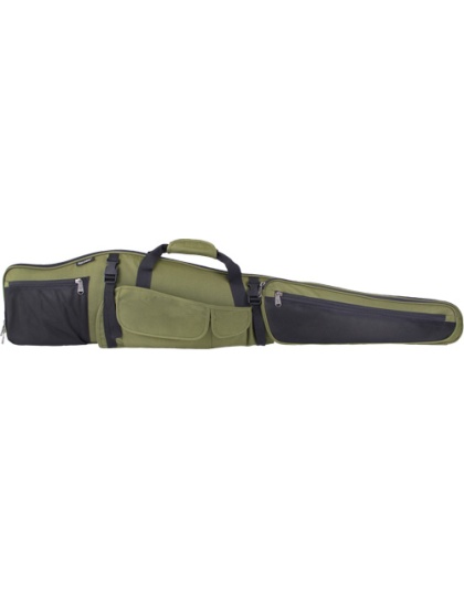 Bulldog Hunter Rifle Case Green with Black 48"