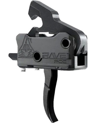 Rise Armament Trigger Rave Pcc Curved 3.5LB AR-15 with Anti Walk Pins