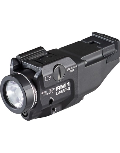 Streamlight TLR Rm 1 LED with Green Laser Rail Mount Black