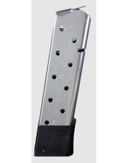 Check Mate Industries Checkmate Magazine 1911 Full Size .45 Automatic Colt Pistol Stainless 10 Rounds