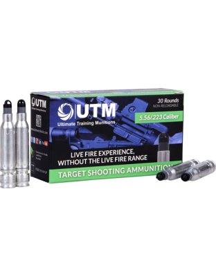 Utm 5.56/223 Target Ammunition 30 Rounds 30 Boxes per Case Training Rounds