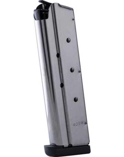 Check Mate Industries Checkmate Magazine 1911 Full Size 40 Smith & Wesson Stainless 9 Rounds