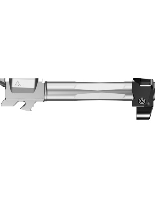 Radian Weapons Afterburner & Ramjet Ruger Rxm 4" Black/Grey