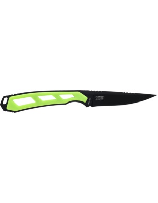 Schrade Knife Isolate Caper Fixed 3" Aus-10 Black/Green