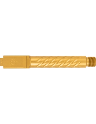 Ballistic Advantage for Glock 19 G5 1/2X28" Threaded. Gold Barrel