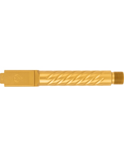 Ballistic Advantage for Glock 19 G5 1/2X28" Threaded. Gold Barrel