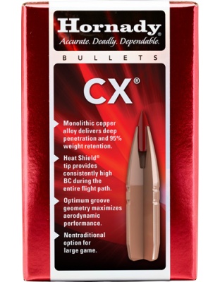 Hornady Bullets 30 Caliber.308 180 Grain Cx 50 Count 25 Boxes per Case