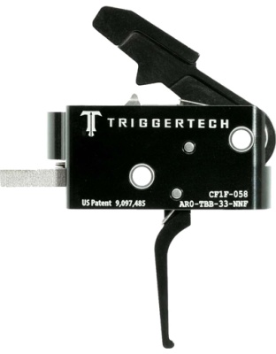 Triggertech AR-15 Two Stage Black Competitive Flat