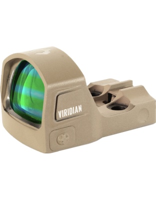 Viridian Reflex Sight Rfx-15 Green Dot 1X17 Shield Flat Dark Earth
