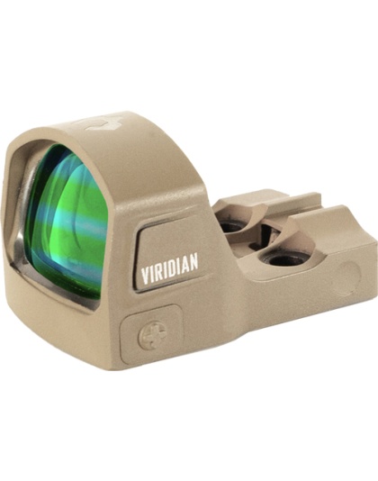 Viridian Reflex Sight Rfx-15 Green Dot 1X17 Shield Flat Dark Earth