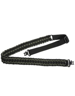 Max-Ops Toc Paracord Rifle Sling with Swivel Black/Gray