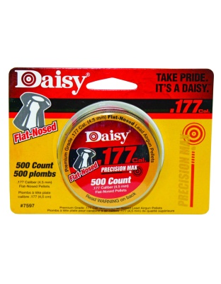 Daisy.177 Cal. Flat Pellets 500 ct. Tin