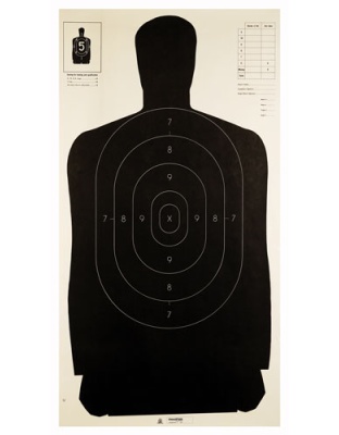 Champion Tgt Paper 24"X45" B27 Police Target 100-Pack