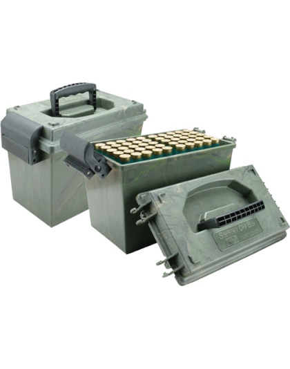 MTM Ammo Box Shotshell Dry Box 20 Gauge Up to 3" 100 Rounds Camo