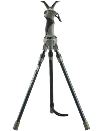 Primos Trigger Stick X GEN4 Tripod 18 to 30 Inches Black/Grey