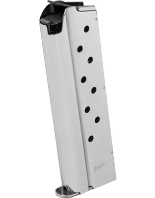 Springfield Armory Magazine 1911-A1 9 mm Luger 9 Rounds Stainless Steel
