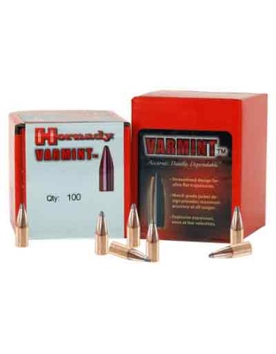 Hornady Bullets 30 Caliber .308 110 Grain Jacketed Soft Point 100 Count