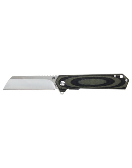Schrade Knife Lateral Folder 3.25" Aus-10 Od Green/Lam