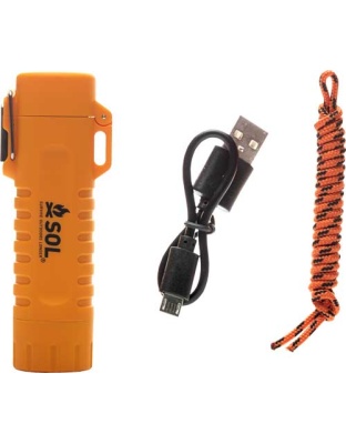 Arb Sol Fire Lite Fuel Free Lighter with Tinder Cord Lanyard