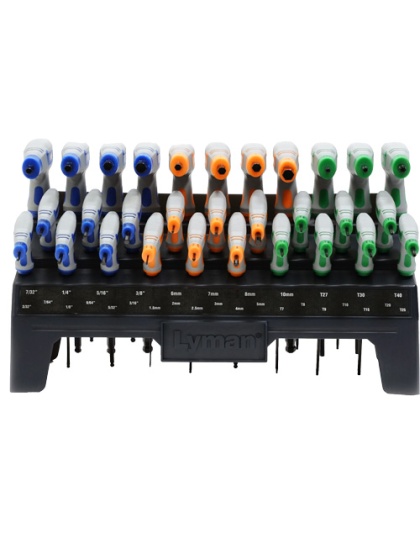 Lyman Heritage 30-Piece T Handle Driver Set