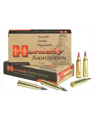 Hornady Varmint 22-250 Rem 55 Grain V-Max 20 Rounds 10 Boxes per Case