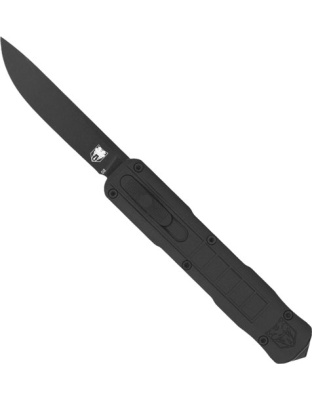 Cobratec Knives Small Raptor Out-the-Front Blackout 2.5" Drop Point