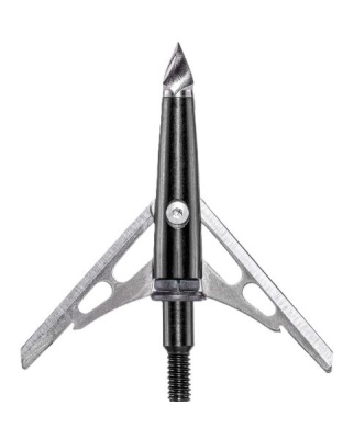Rage Broadhead Black Series 2 Blade 100 Grain Chisel 2"CUT 3-Pack