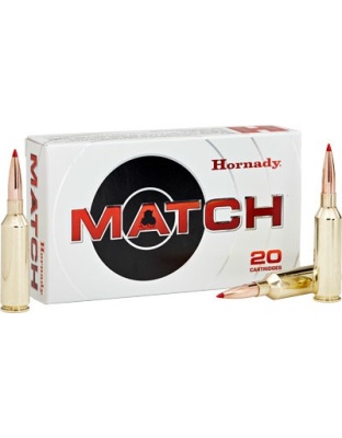 Hornady Match 300 Winchester Magnum 195 Grain ELD 20 Rounds 10 Boxes per Case