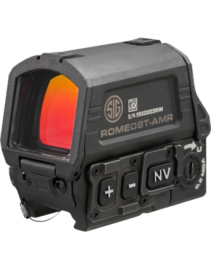 SIG Red Dot ROMEO8T Amr Qb Circle Dot Black