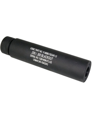 Guntec USA AR10 Slip Over Fake Suppressor Black