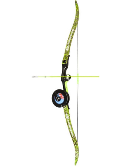 Pse Archery Bowfishing Kit Kingfisher 56" 40# Right-Hand Green Dk'd