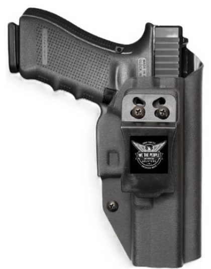 We the People Kydex for Glock 17 Black Right-Hand Inside-the-Waistband Holster