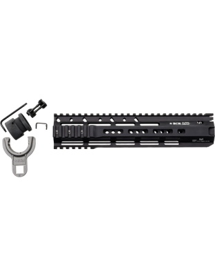 Bravo Company Manufacturing Raider M Rail 10" M-LOK Compatible Black Fits AR-15