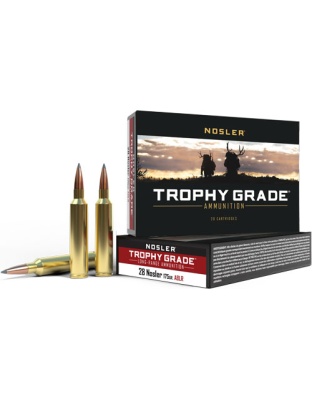 Nosler Bullets Trophy Grade Long Rifle 28 Nosler 175 Grain Ablr 20 Rounds