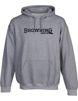 Browning Hoodie Backfence Heather Gray X-Large