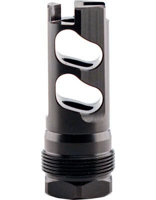Rearden Manufacturing Manufacturing. Dpb Muzzle Brake.375 5/8-24 Square Nitride Black