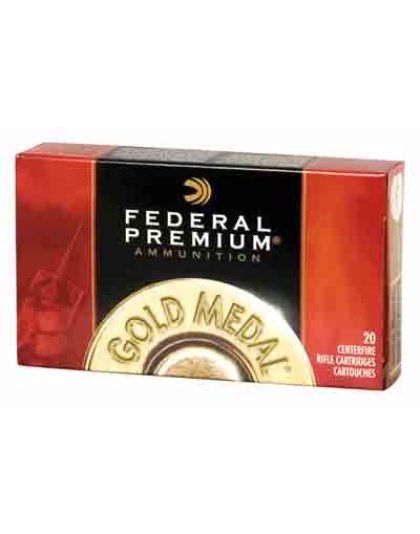 Federal Gold Medal 338 Lapua Magazine 300 Grain Match 20 Rounds 10 Boxes per Case