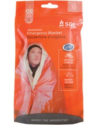 Arb Sol Emergency Blanket 2.9 Ounce 60"X84" Made in USA