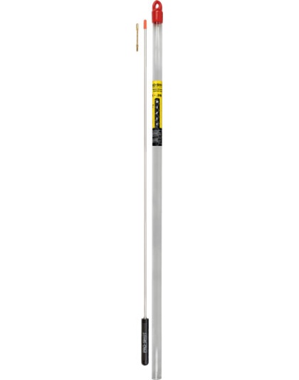 Pro-Shot Products Stainless 1-Piece Rifle Cleaning Rod 26".22-.26 Caliber